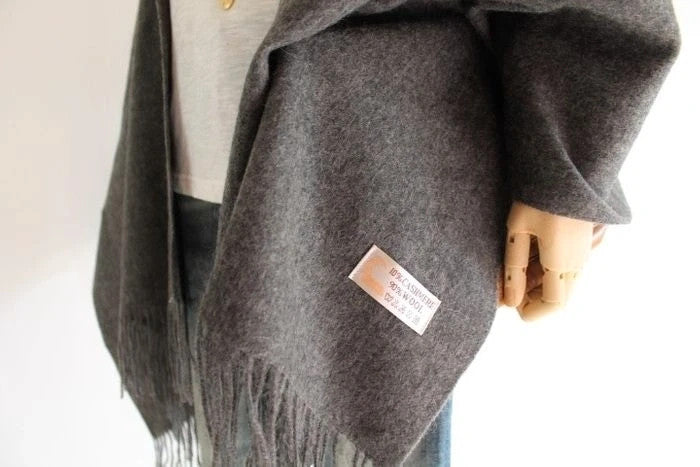 paris Étole grande taille basique simple en mélange cachemire
