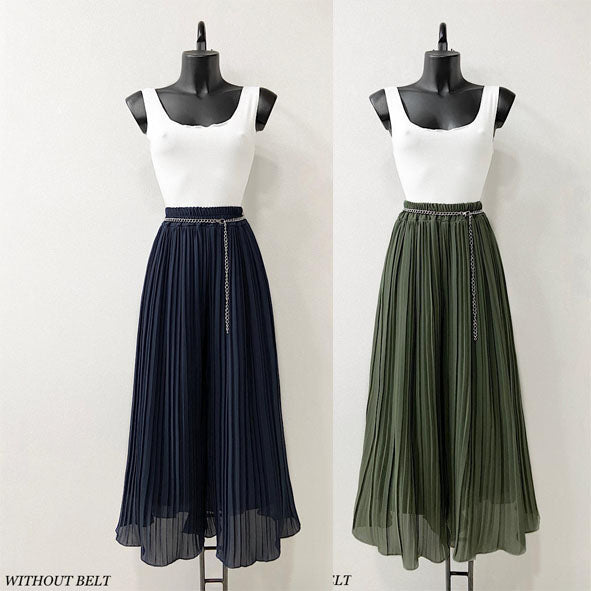 *Fabriqué en Italie* Design plissé décontracté ♪ Pantalon baggy