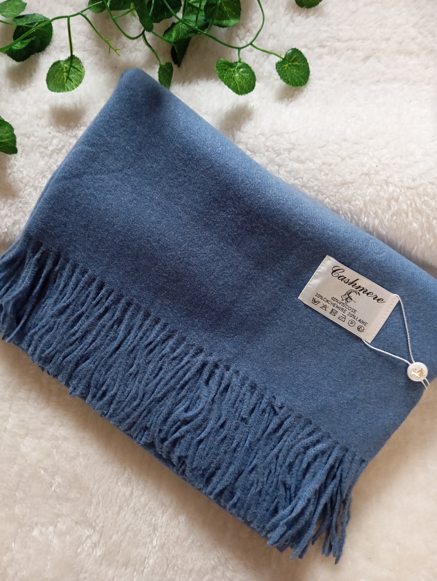 ****Étole grande taille aux belles couleurs en cachemire/laine/viscose couleur  Paris-dressing