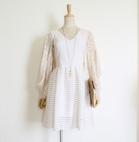 ***paris* Cardigan ample en dentelle
