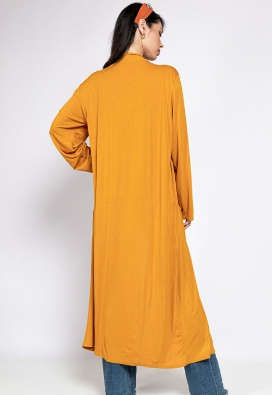 *Made in France*Relaxy Super Long Viscose Vest