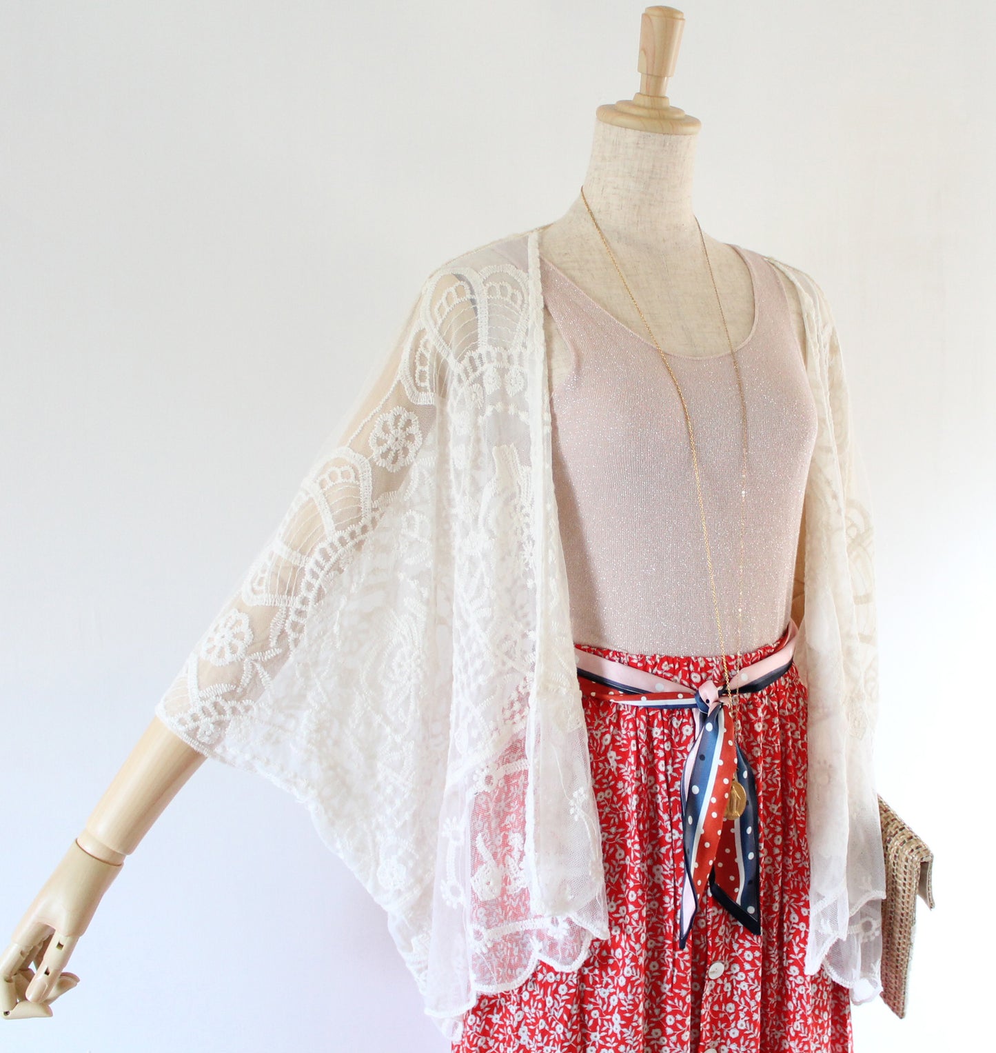 ***paris* Cardigan ample en dentelle