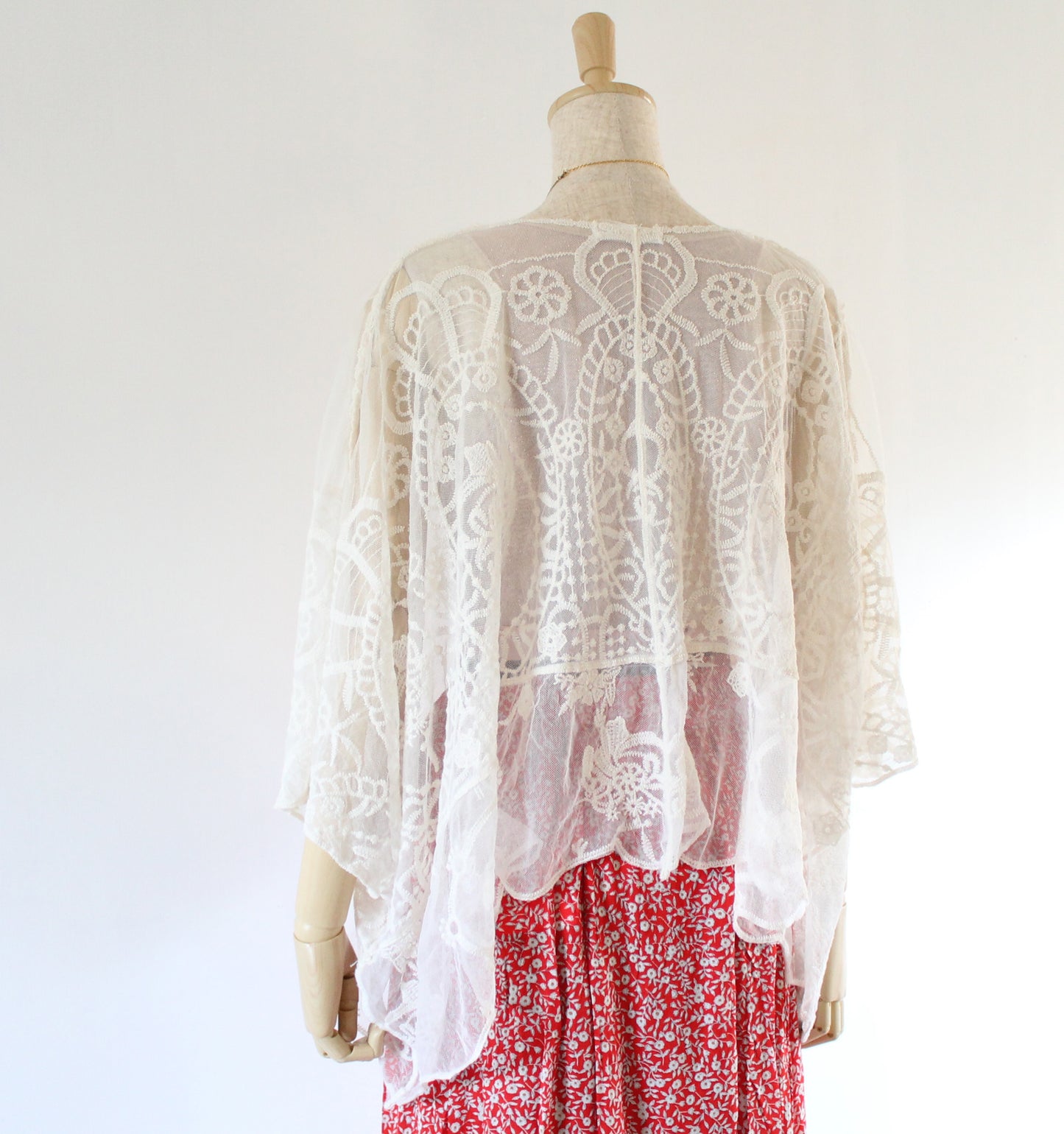 ***paris* Cardigan ample en dentelle