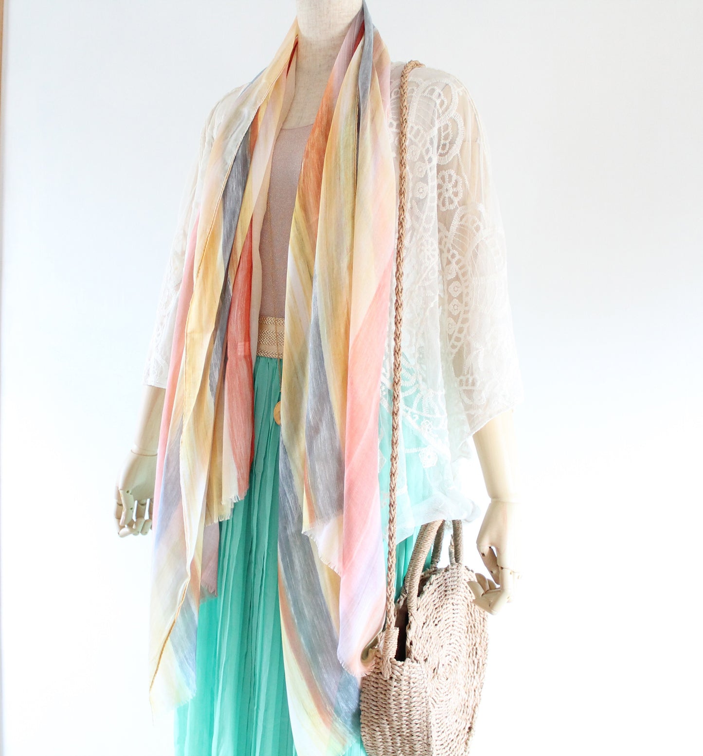 ***paris* Cardigan ample en dentelle