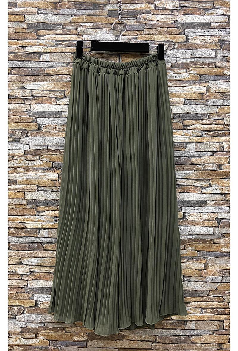 *Fabriqué en Italie* Design plissé décontracté ♪ Pantalon baggy