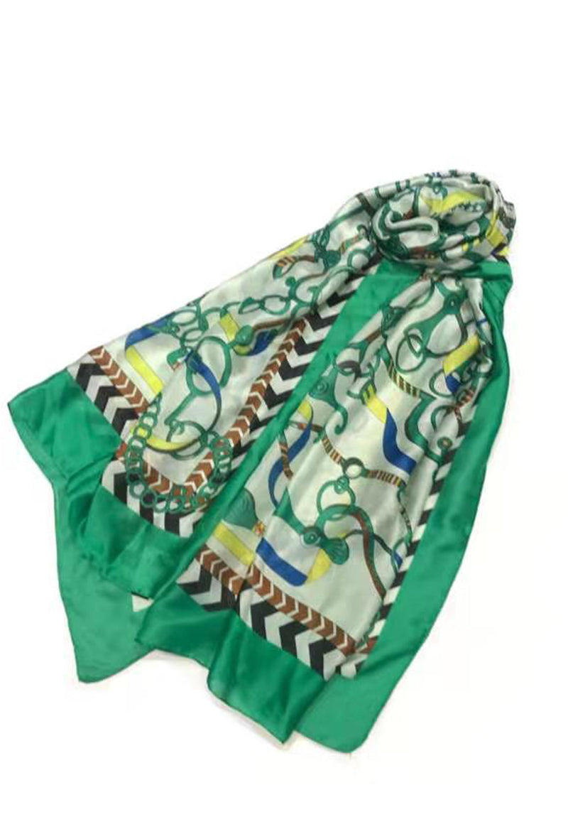 *PARIS Grand foulard/étole en soie mélangée