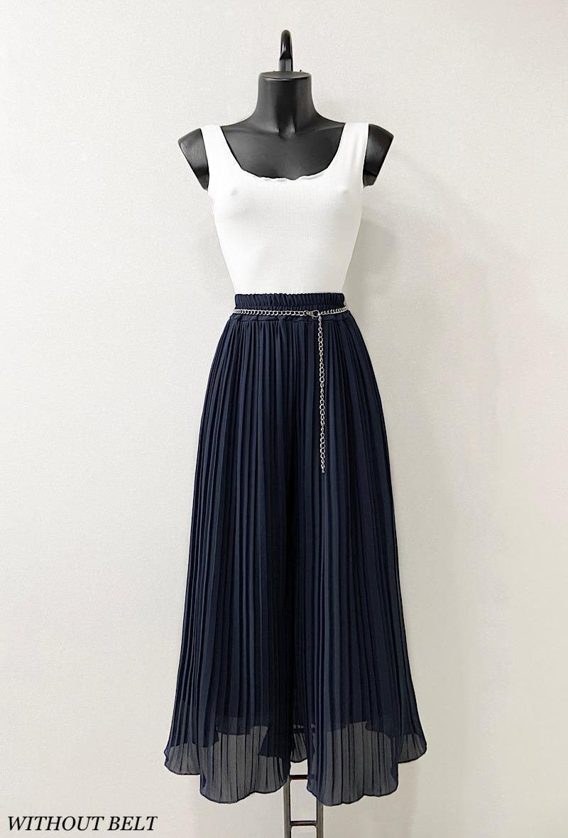 *Fabriqué en Italie* Design plissé décontracté ♪ Pantalon baggy